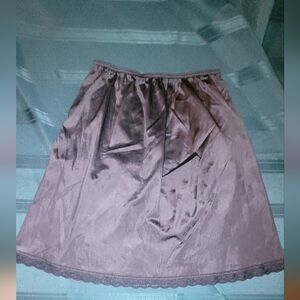 Womens Medium Black Slip